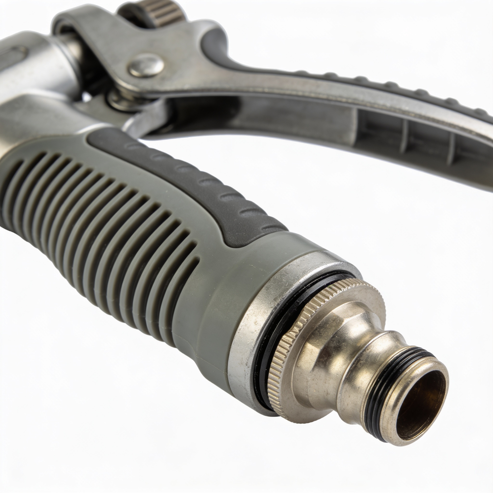 BrittonGarden Heavy Duty Garden Hose Nozzle - 10 Spray Patterns, Thumb Control On-Off Valve Sprayer for Easy Water Control - Outdoor Water Hose Nozzle Head Attachment